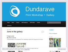 Tablet Screenshot of dundaraveprintworkshop.com